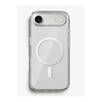 iPhone 17 Air ile Uyumlu Magsafe Şarj Özellikli Ultra İnce Sararmaz Şeffaf PC Minimalist Kılıf