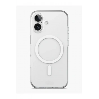 iPhone 17 ile Uyumlu Magsafe Şarj Özellikli Ultra İnce Sararmaz Şeffaf PC Minimalist Kılıf