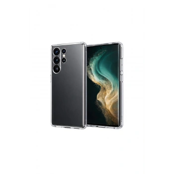 Samsung S26 Ultra İle Uyumlu Lüx Şeffaf Telefon Kılıfı