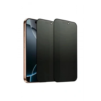 İphone 17 Pro Max ile Uyumlu Tam Kaplayan Kore Hayalet Cam HD NETLİK