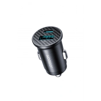 JR-CCN16 15W 2 Çıkışlı Usb ve Type-c Mini Araç Şarj