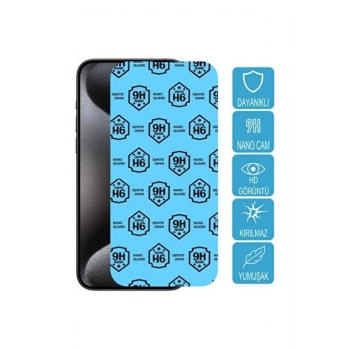 Samsung Galaxy S23 Fe ile Uyumlu Esnek Ekran Koruyucu 9H Blue Nano