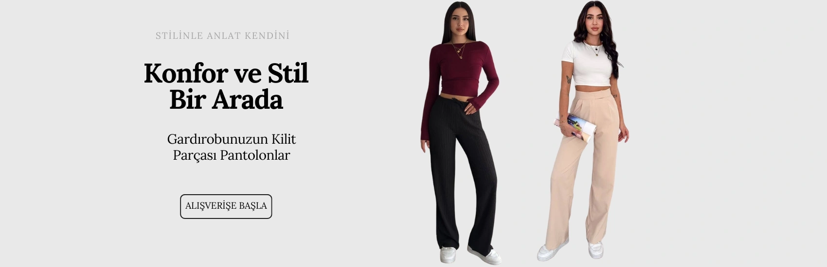 siyah pantolon takımı giyen kadın - Pantolon Modelleri