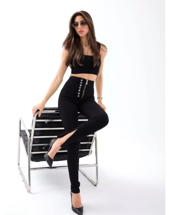6007 PANTOLON-SİYAH
