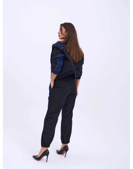 6627 KOT PANTOLON-MAVİ