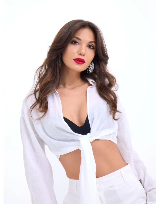 6759 CROP-BEYAZ