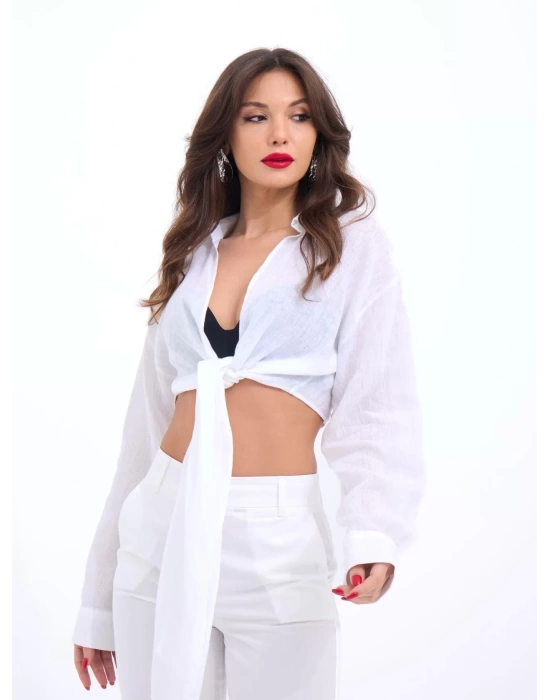 6759 CROP-BEYAZ