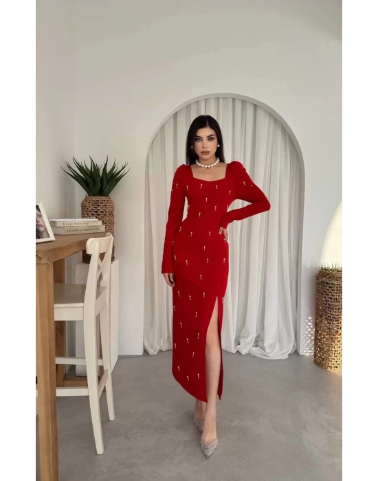 bysoca Kadın Günlük Reglan Kol Daire Yaka Desenli Asimetrik Süprem Bluz - Desenli
