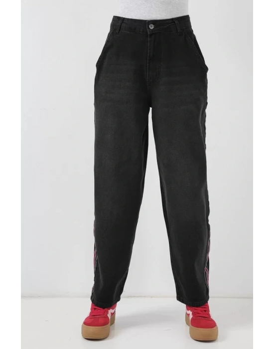 Baggy Kot Pantolon 6700 - Siyah