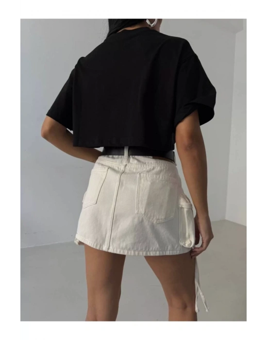 Basic Oversize Crop T-Shirt