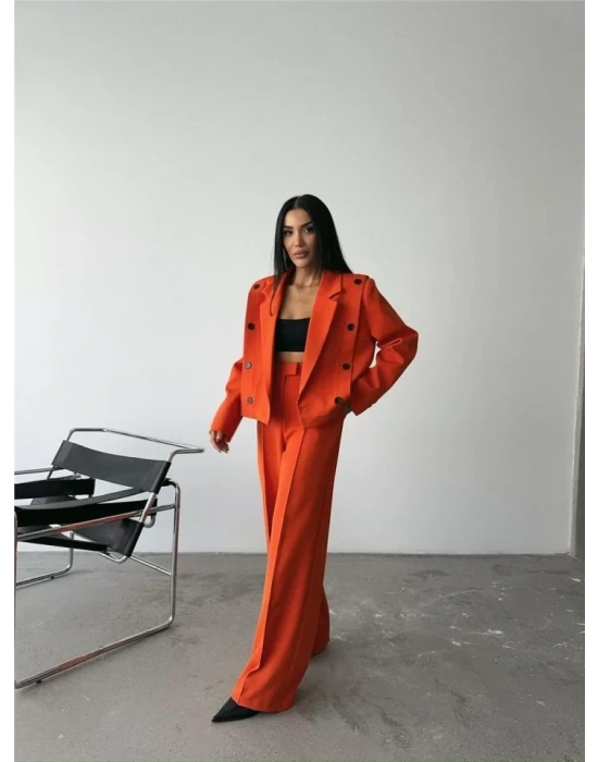 CEKET - PANTOLON TAKIM - Orange