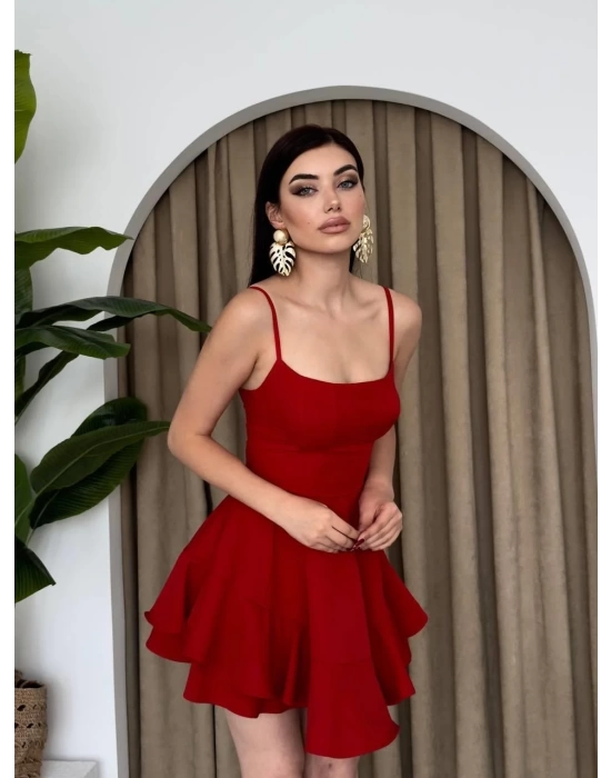 Common İp Askılı Elbise