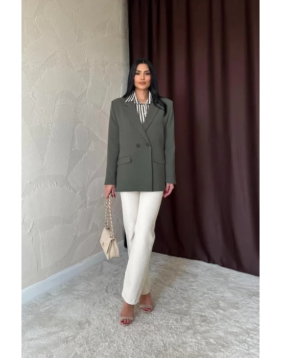 Füme Blazer Ceket