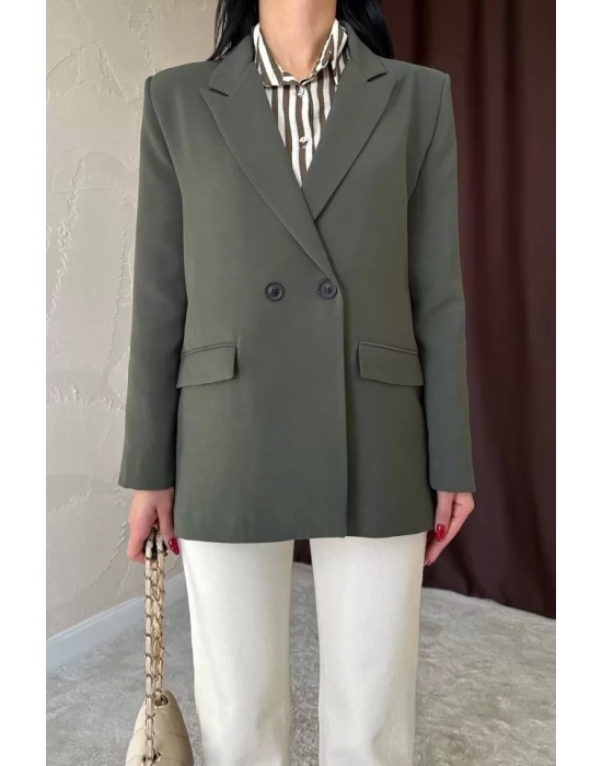 Füme Blazer Ceket