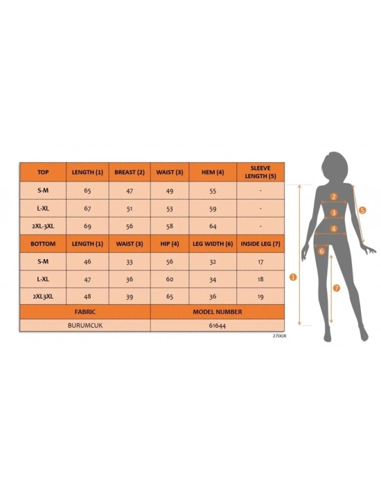 Kadın Askılı Yuvarlak Yaka Kuş Gözü Detaylı Bürümcük Bluz Ve Short Ikili Takım