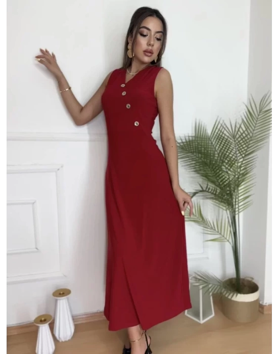 bysoca Kadın Günlük Asıo Bebe Yaka Elbise - Beyaz