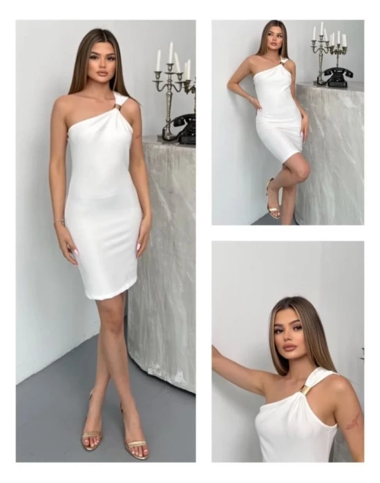 bysoca Kadın Günlük SATEN KRUVAZE BAĞLAMALI BLUZ- PANTOLON TAKIM - Fuşya - Fuşya