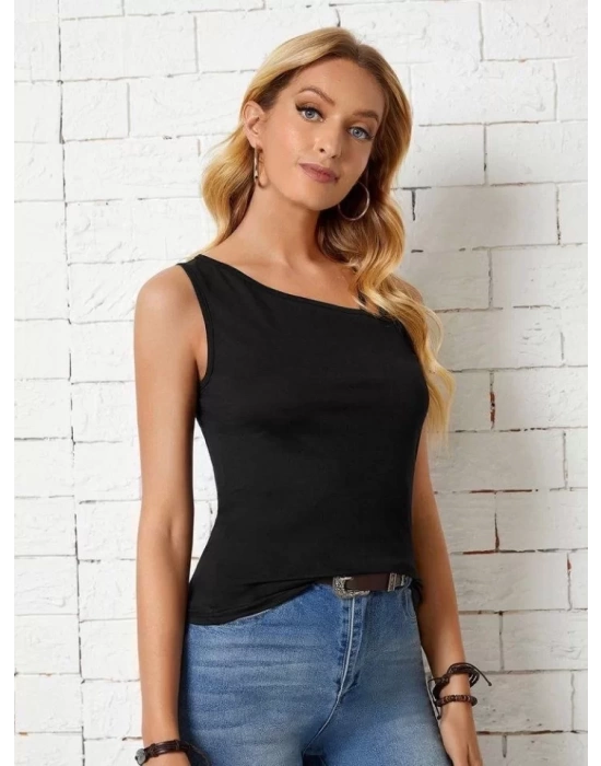 Kadın Sendy Kumaş Omuz Detaylı Bluz