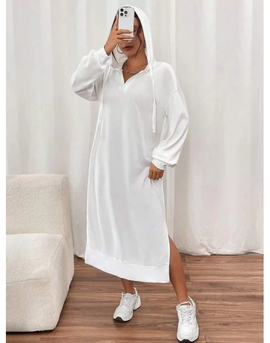 bysoca Kadın Günlük Ön Bağlama Detaylı Yelek Ve Pantolon Bordo İkili Takım - Bordo