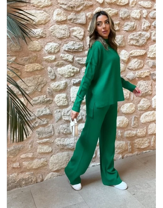 Kadın Uzun Kollu Triko Ikili Takım