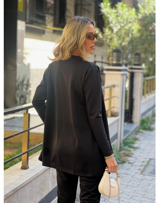 Kadın Uzun Kollukrep üçlü Takım