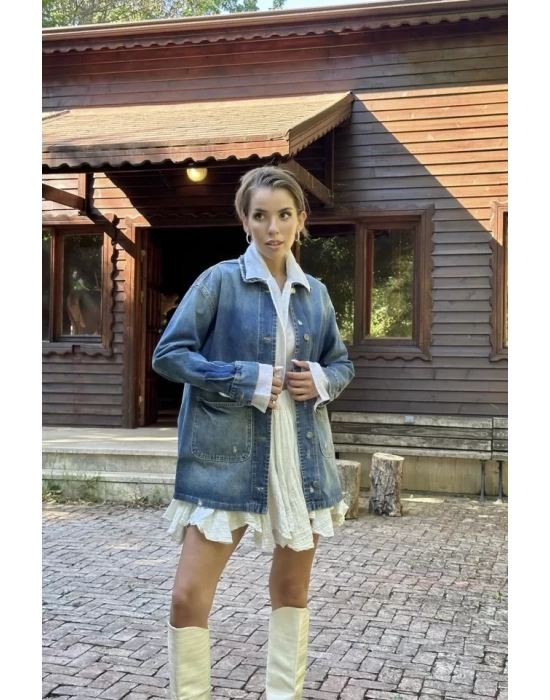 Mavi Vintage Kot Ceket