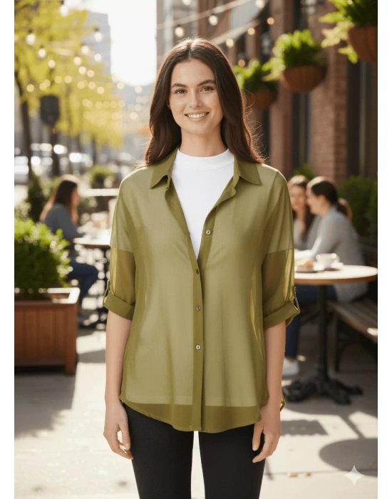 bysoca Kadın Beyaz Yarım Balıkçı Yaka Kısa Kollu Likralı Pamuklu Slim Fit Basic Tişört