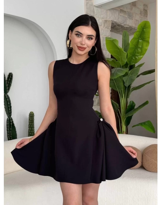 bysoca Kadın Günlük 23 Gr Poly Viscose Full Lycra İspanyol Paça Pantolon - Vizon