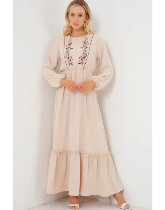 bysoca Kadın Günlük 5973 ELBİSE-KATANYA - Katanya