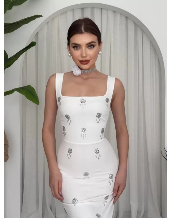 bysoca Kadın Günlük 2153 Tek Cepli Oversize Keten Gömlek - Lacivert - Laci̇vert