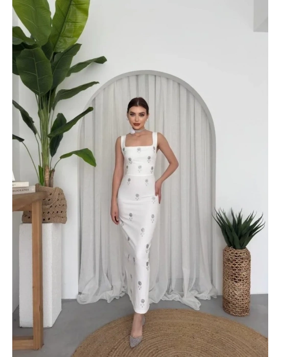 bysoca Kadın Günlük 2153 Tek Cepli Oversize Keten Gömlek - Lacivert - Laci̇vert