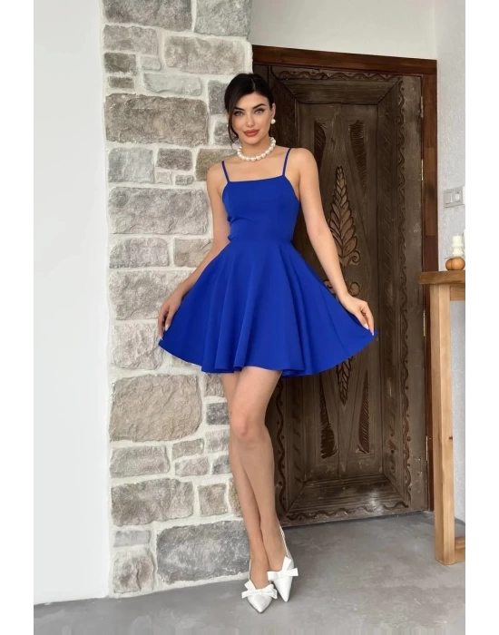 Pole İp Askılı Elbise