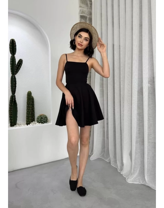 Pole İp Askılı Elbise