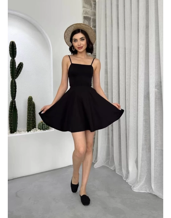Pole İp Askılı Elbise