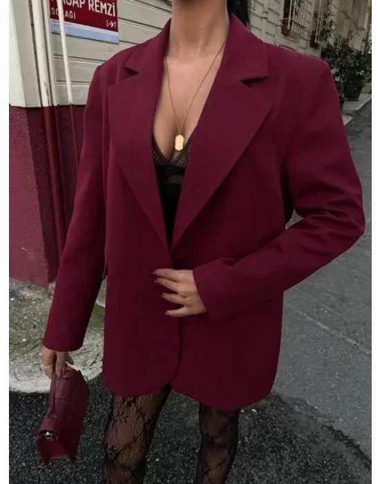 Premium Kumaş Blazer Ceket 6118