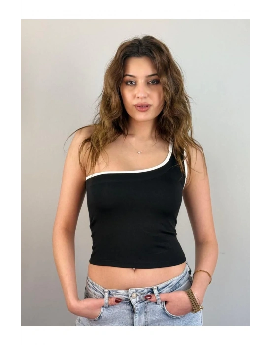Tek Omuz Crop