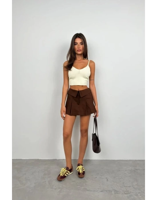 V Yaka Crop Bluz