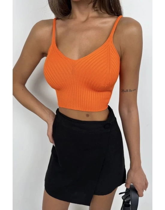 V Yaka Crop Bluz