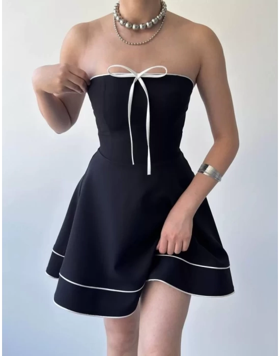 Yuna Straplez Elbise