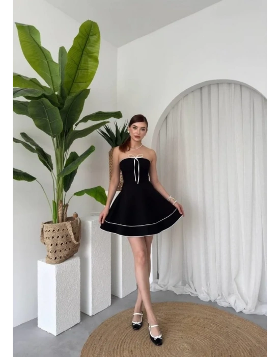 Yuna Straplez Elbise