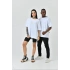 bysoca Kadın Pamuklu Basic Bisiklet Yaka Salaş Oversize Tişört - Beyaz