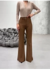 230 Gr Poly Viscose Full Lycra İspanyol Paça Pantolon