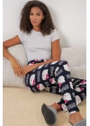 4323 Desenli Pijama Altı - A.Lacivert