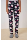 4323 Desenli Pijama Altı - A.Lacivert
