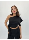 4643 BLUZ-SİYAH