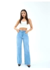 7044 KOT PANTOLON-MAVİ