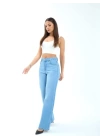 7044 KOT PANTOLON-MAVİ
