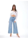 7356 KOT PANTOLON-MAVİ