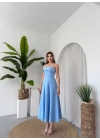Acco Taş Detaylı Elbise