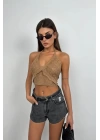 Ajurlu Crop Büstiyer
